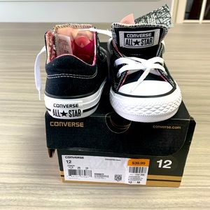 Little girls brand new size 12 Converse